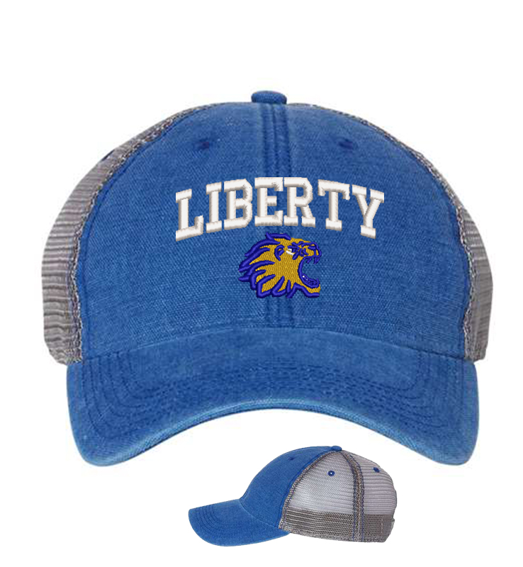 LIBERTY ATHLETIC BOOSTERS LEGACY DASHBOARD TRUCKER CAP