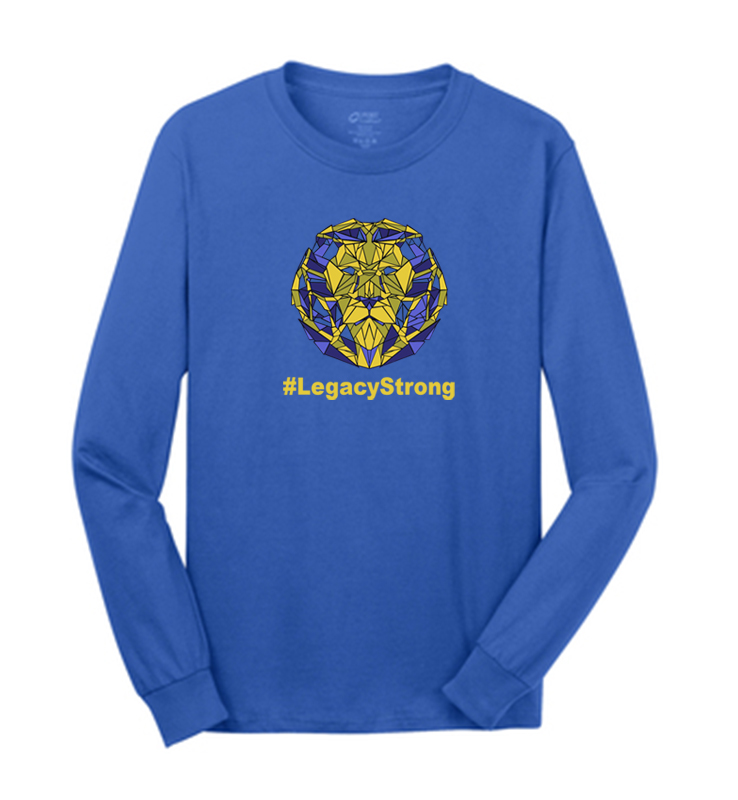 The Legacy School Long Sleeve Royal T-Shirt