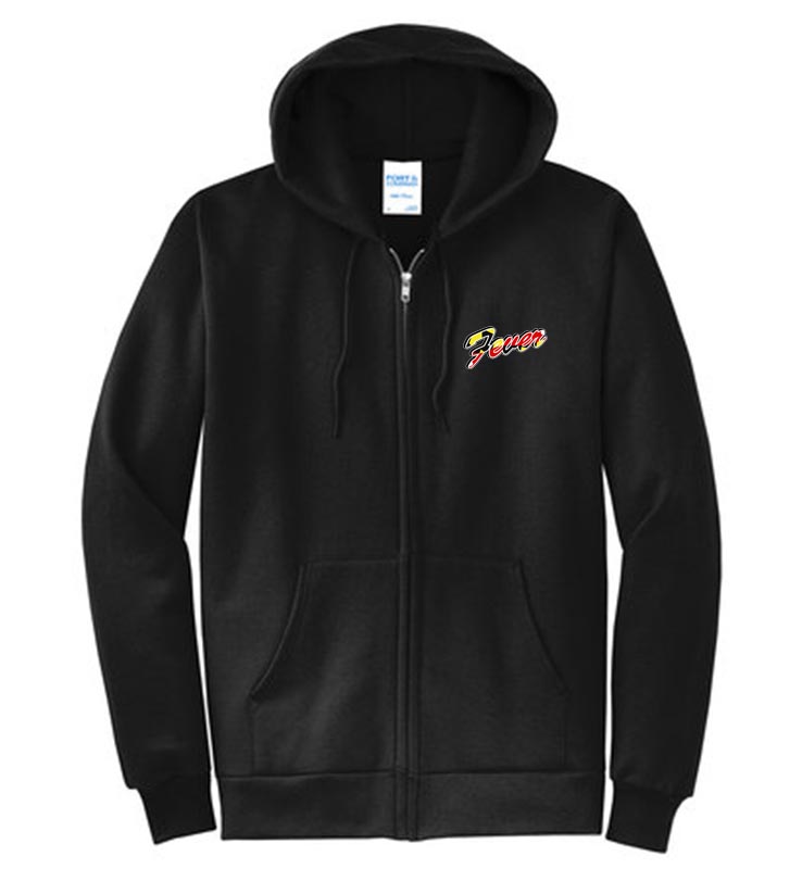 Fever Port & Company Core Fleece Full-Zip Hooded Sweatshirt