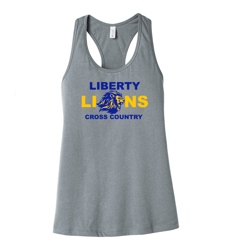 LIBERTY CROSS COUNTRY LADIES RACER BACK TANK