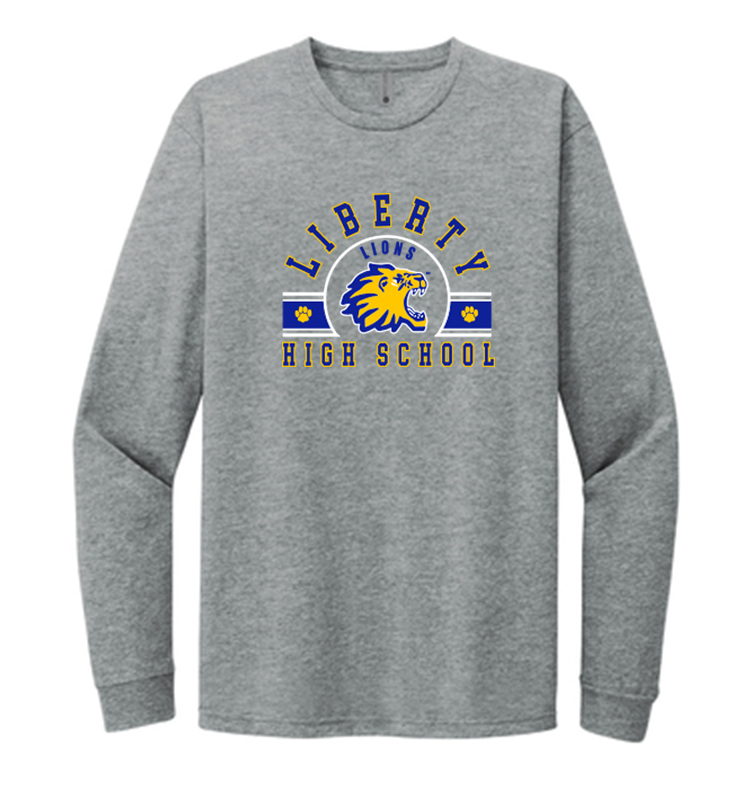LIBERTY ATHLETIC BOOSTERS LIBERTY LIONS LONG SLEEVE