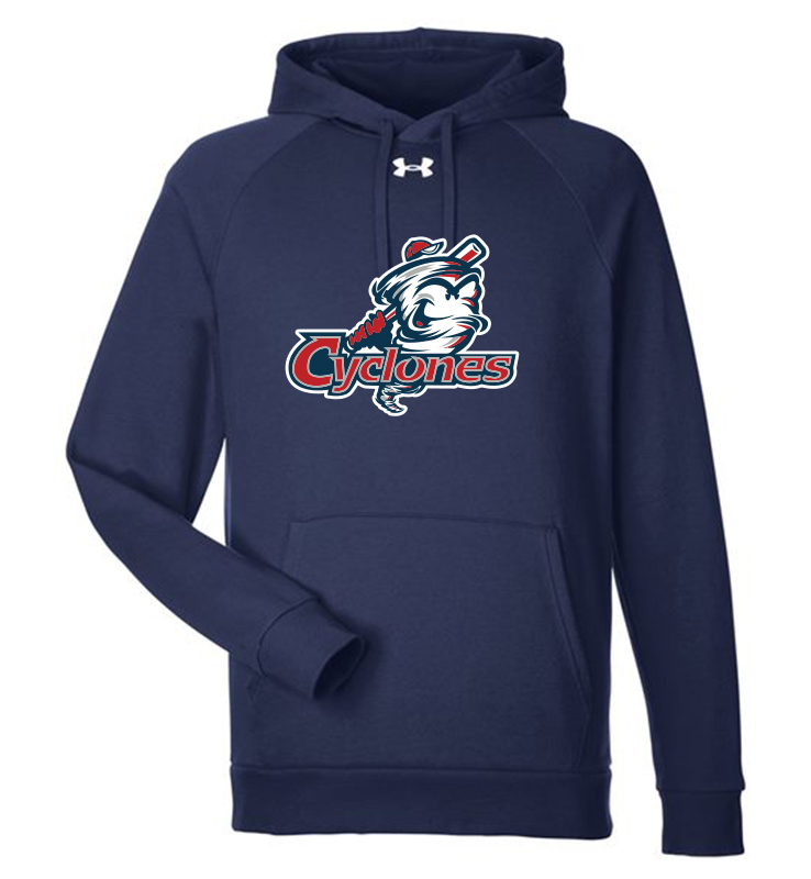 SYKESVILLE CYCLONES NAVY UA  HOODIE