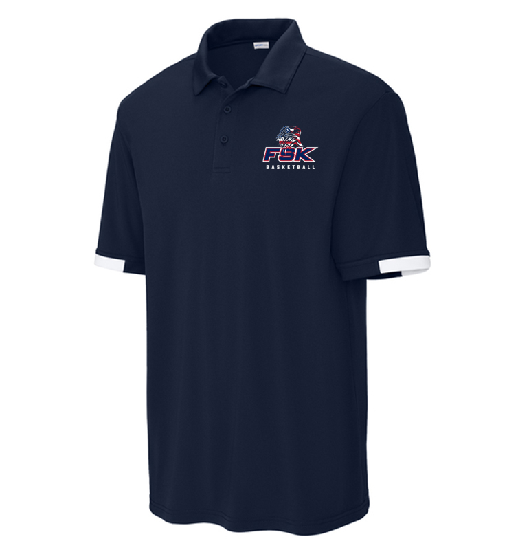 FSK BASKETBALL CLUB NAVY POLO