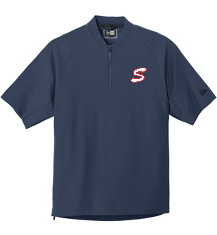 Sykesville New Era Cage Short Sleeve 1/4-Zip Jacket