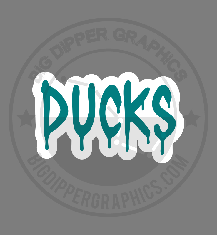 DIAMOND DUCKS  DECAL