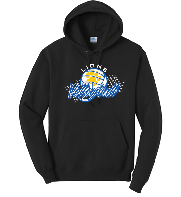 LIBERTY VOLLEY BALL BLACK HOODIE