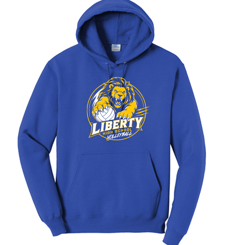 LIBERTY VOLLEYBALL HOODIE