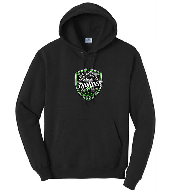 ALLIANCE THUNDER BLACK CORE FLEECE HOODIE