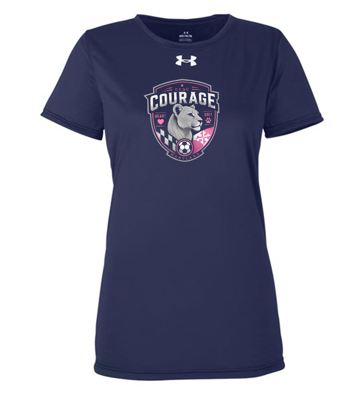 CCSC COURAGE LADIES TECH TEE