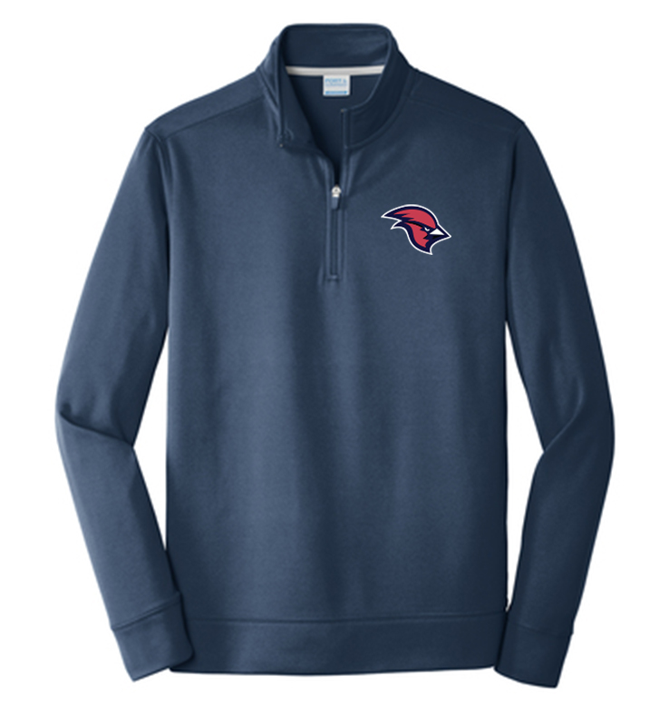 MARYLAND CARDINALS Port & Company Performance Fleece 1/4-Zip Pullover Sweatshirt