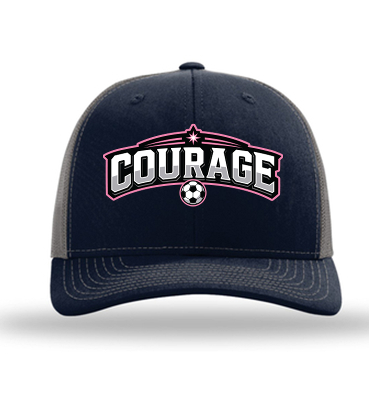 CCSC COURAGE SNAPBACK TRUCKER CAP