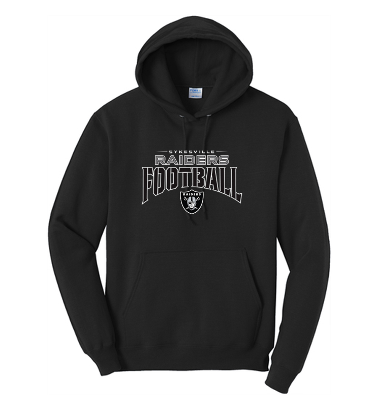 SYKESVILLE RAIDERS FOOTBALL CORE HOODIE
