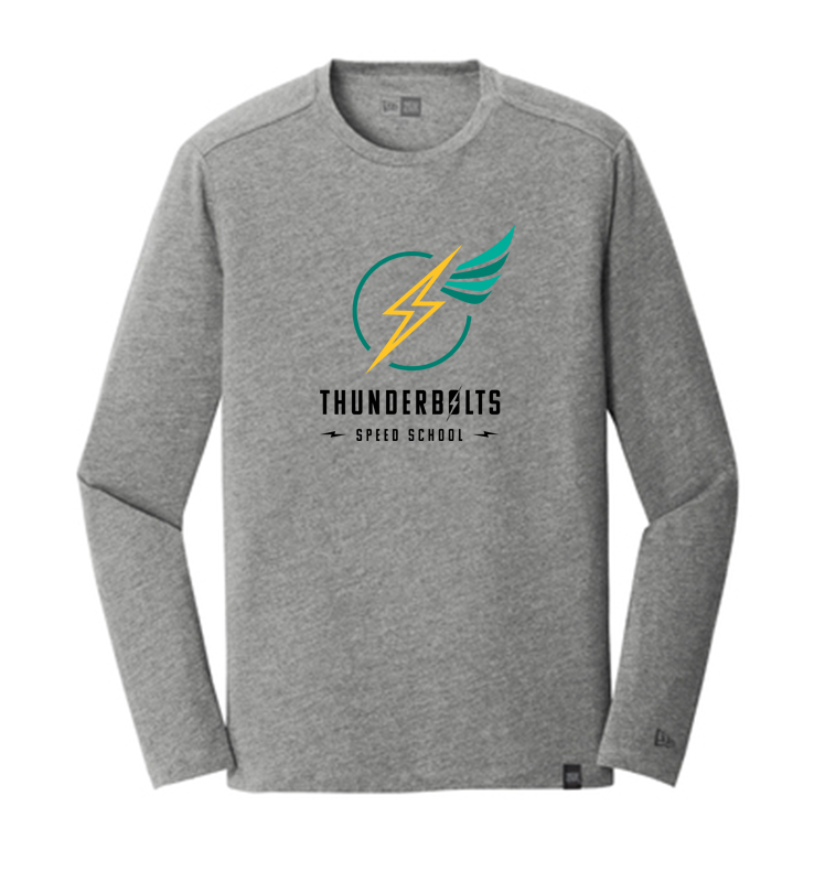 THUNDERBOLTS  New Era Heritage Blend Long Sleeve Crew Tee