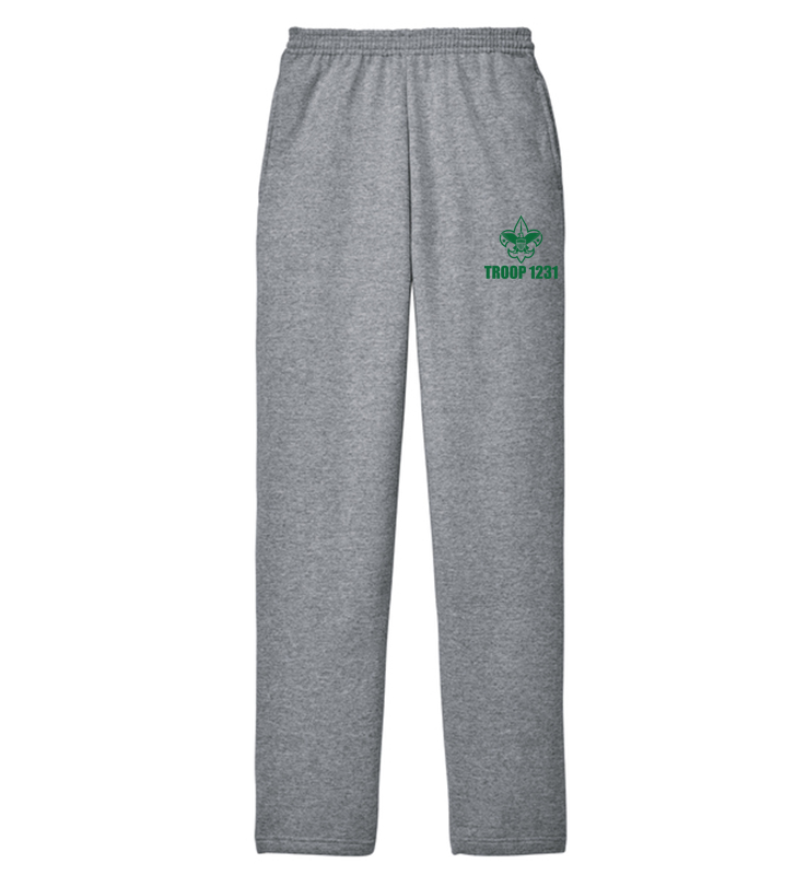 TROOP 1231 ATHLETIC HEATHER SWEAT PANTS