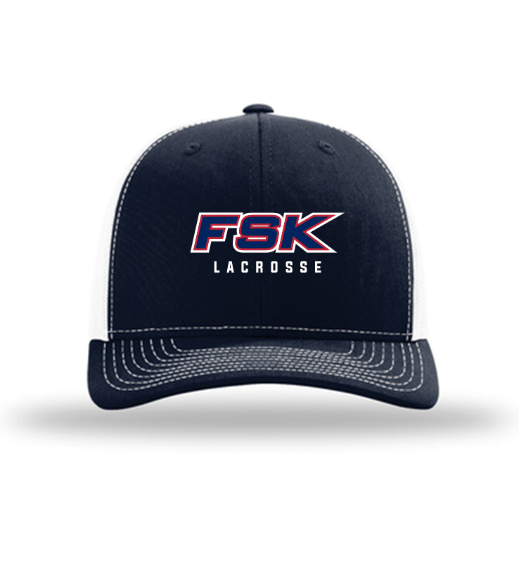FSK LACROSSE  NAVYTRUCKER HAT