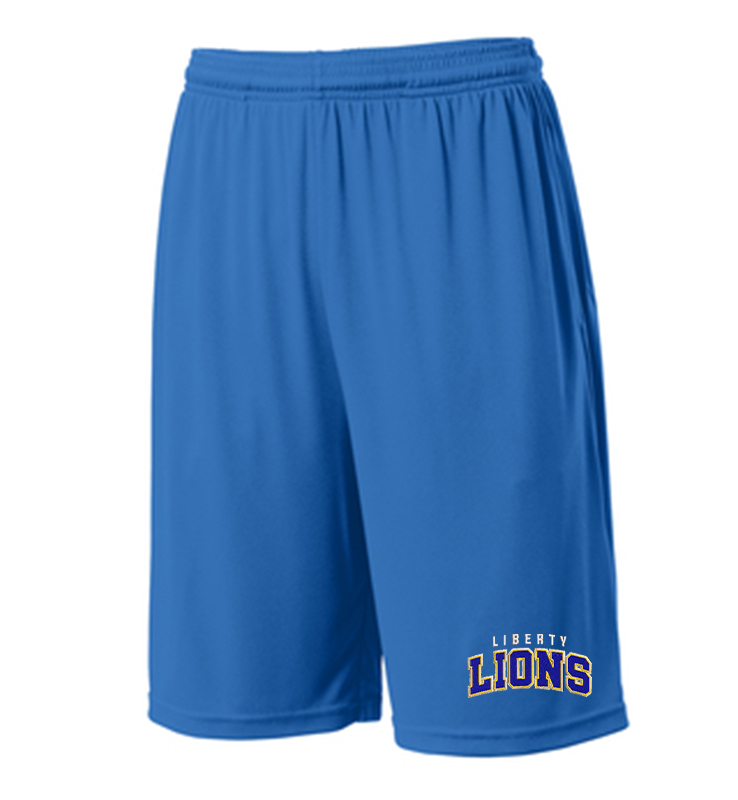LIBERTY ATHLETIC BOOSTERS PERFORMANCE POCKETED SHORTS