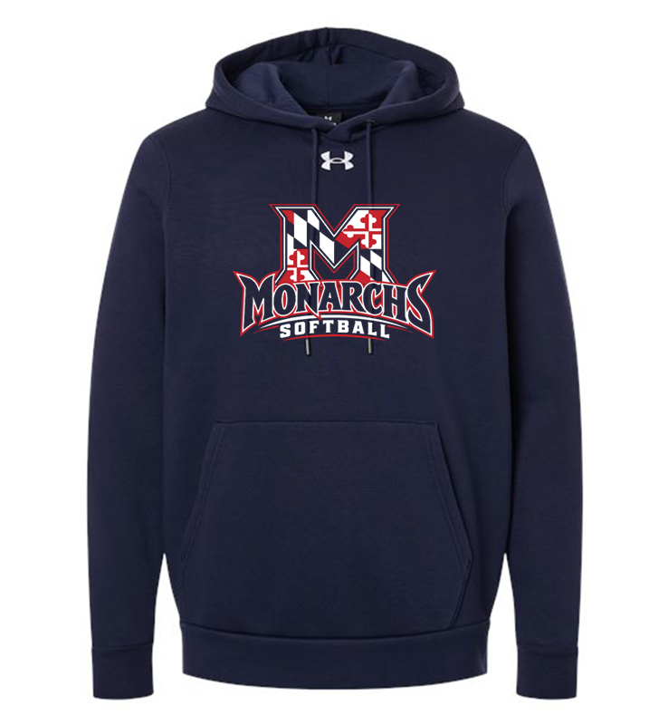 MONARCHS SOFTBALL NAVY UA ICON HOODIE