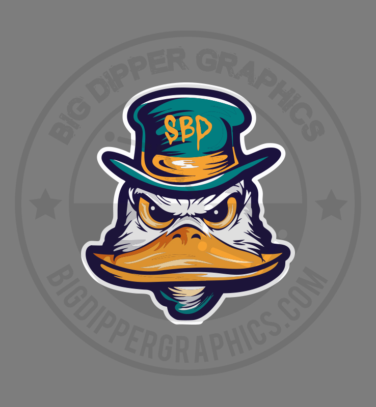 DIAMOND DUCKS ICON DECAL