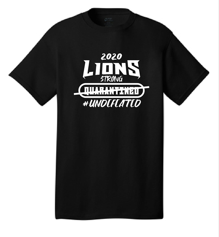 Lionbackers -Black 2020 Lions Strong T-Shirt