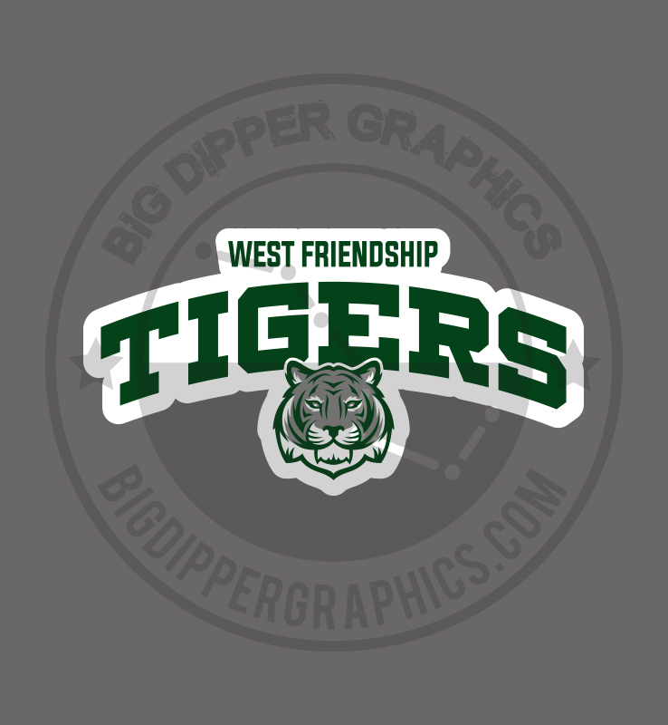 WEST FRIENDSHIP DECAL 4.5 INCHES