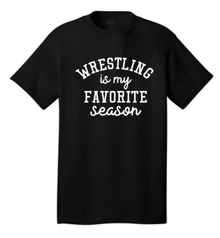 Warriors Wrestling Favorite Season T-Shirt