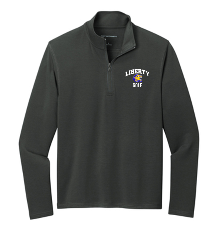 LIBERTY GOLF Microterry 1/4-Zip Pullover