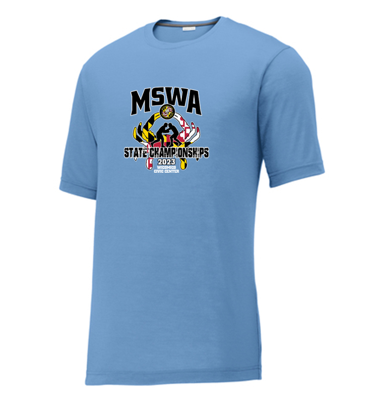 MSWA STATE CHAMPIONSHIPS CAROLINA BLUE T-SHIRT