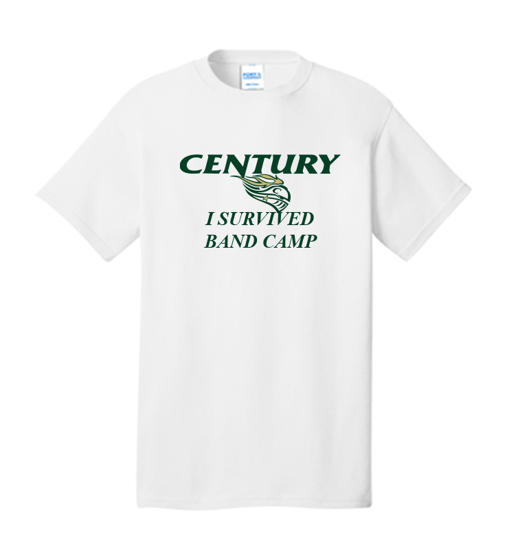 CENTURY MUSIC I SURVIVED BAND CAMP TEE
