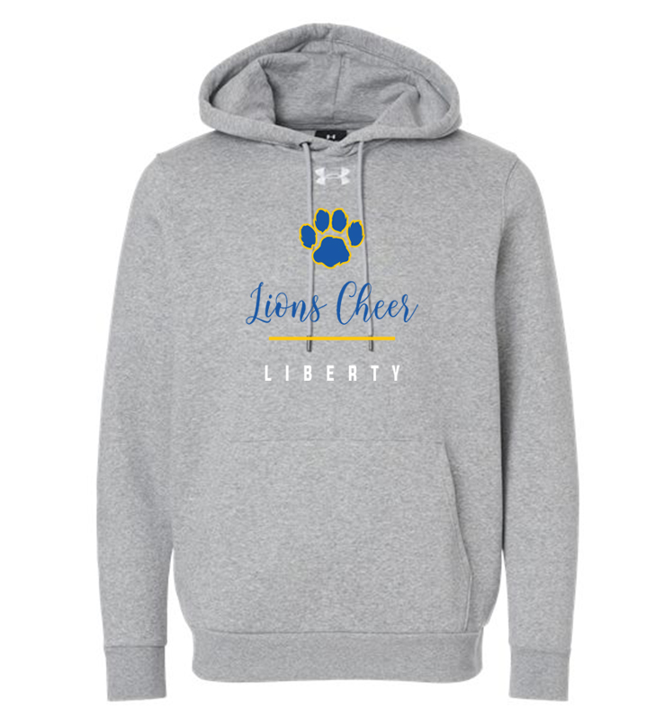 LIBERTY CHEER GRAY UA ICON HOODIE
