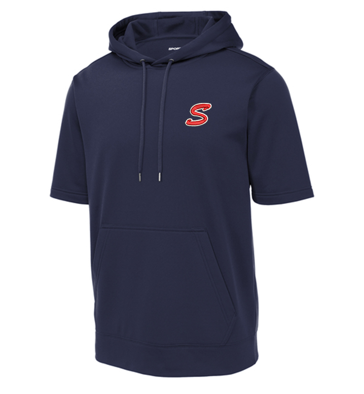 SYKESVILLE CYCLONES S SHORT SLEEVE HOODIE