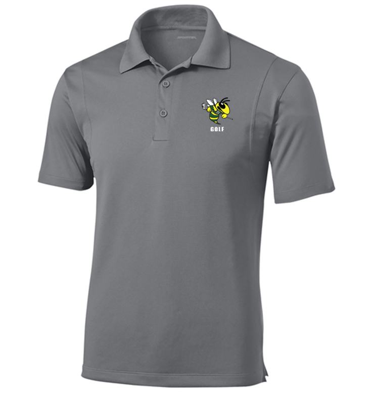 DAMASCUS GOLF MICROPIQUE CONCRETE GREY SPORT POLO