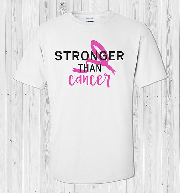 Stronger Than Cancer Awareness Pink
