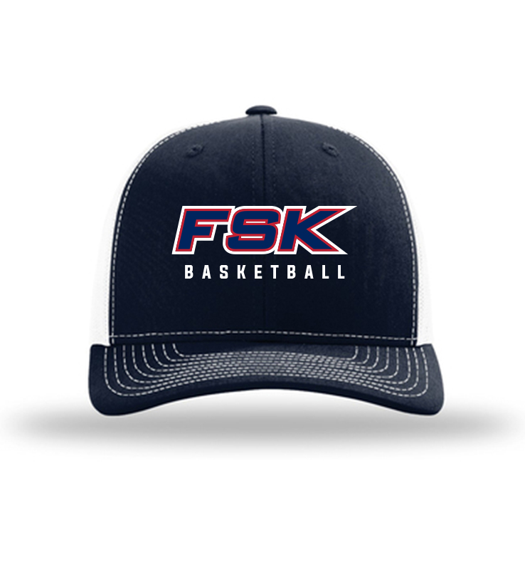 FSK BASKETBALL NAVYTRUCKER HAT