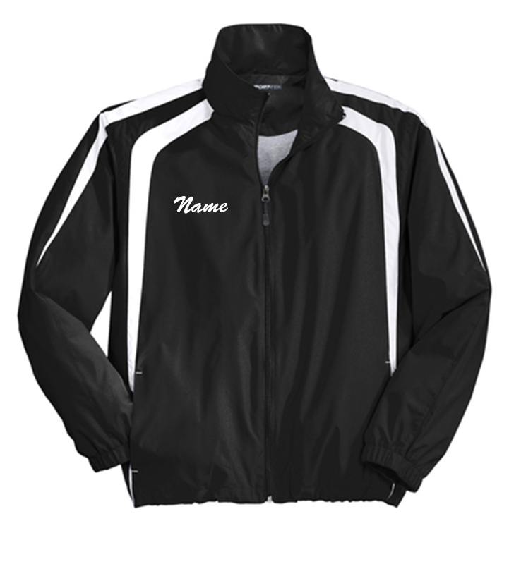 CHARLES CARROLL RAGLAN COLOR BLOCK JACKET