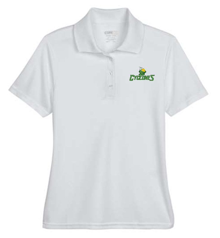 CHARLES CARROLL CYCLONES LADIES PIQUE POLO