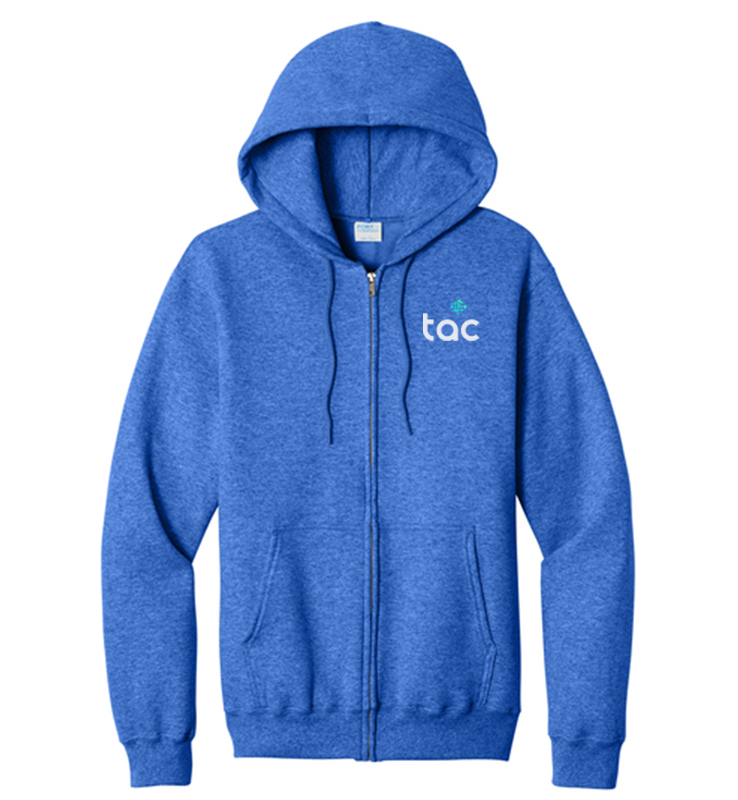 TAC CORE FLEECE ZIP UP HOODIE
