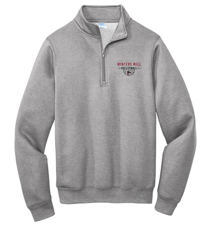 WINTERS MILL ATHLETIC HEATHER QUARTER ZIP