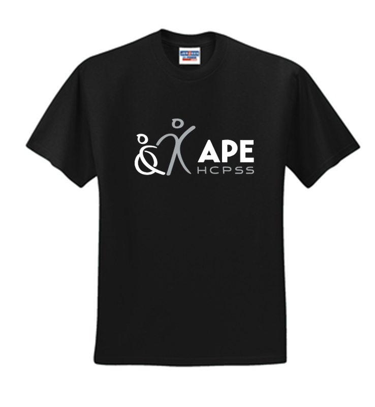 APE HCPSS 50/50 BLACK TEE