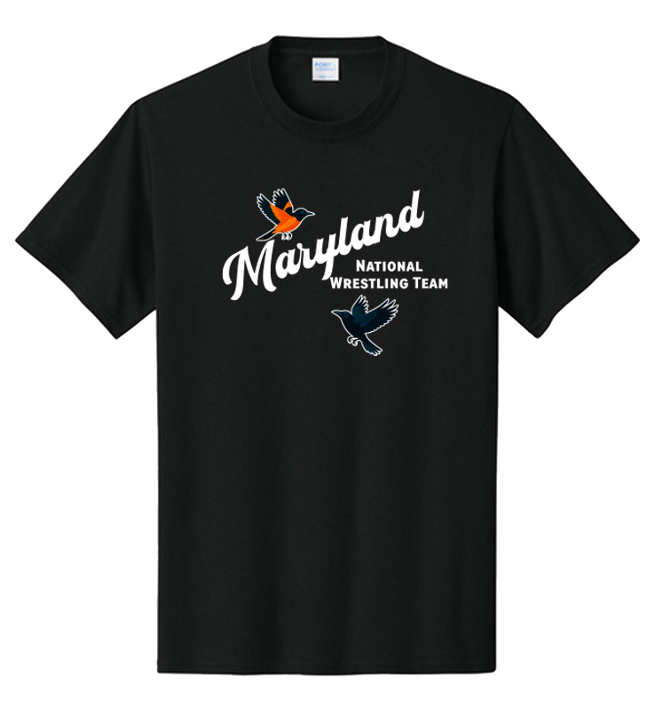 NATIONAL WRESTLING TEAM BLACK TEE