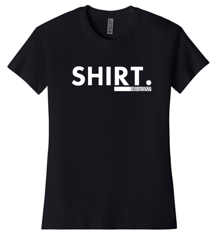 EIBAW SHIRT BLACK LADIES CVC TEE