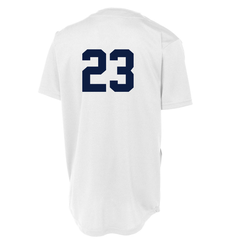 CYCLONES TOUGH MESH WHITE JERSEY