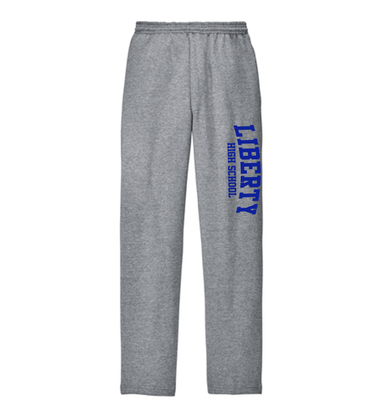 LIBERTY ATHLETIC BOOSTERS OPEN BOTTOM SWEATS