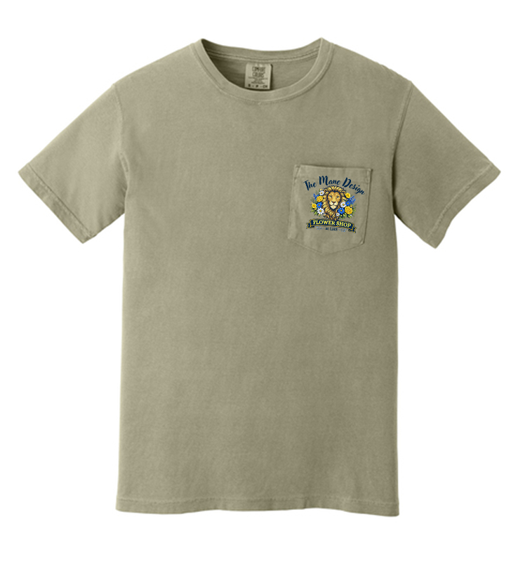 FFA LHS MAIN DESIGN POCKET TEE KHAKI