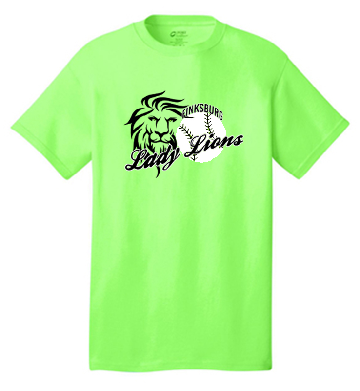 LADY LIONS NEON GREEN T-SHIRT