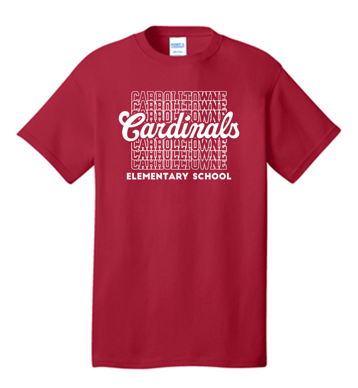 CARROLLTOWNE RED T-SHIRT