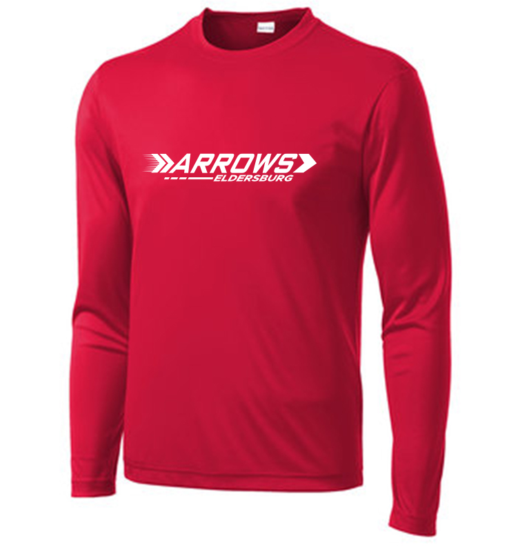 ARROWS PERFORMANCE LONG SLEEVE RED