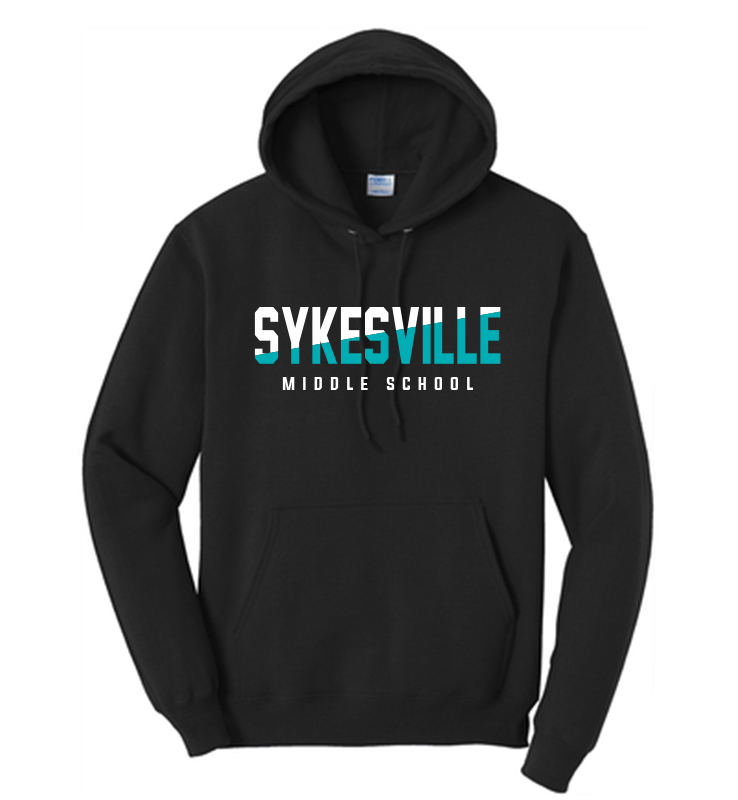 SYKESVILLE MIDDLE SCHOOL BLACK HOODIE
