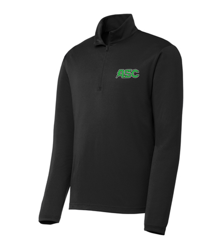 ASC POWER PERFORMANCE  1/4 ZIP COVER UP