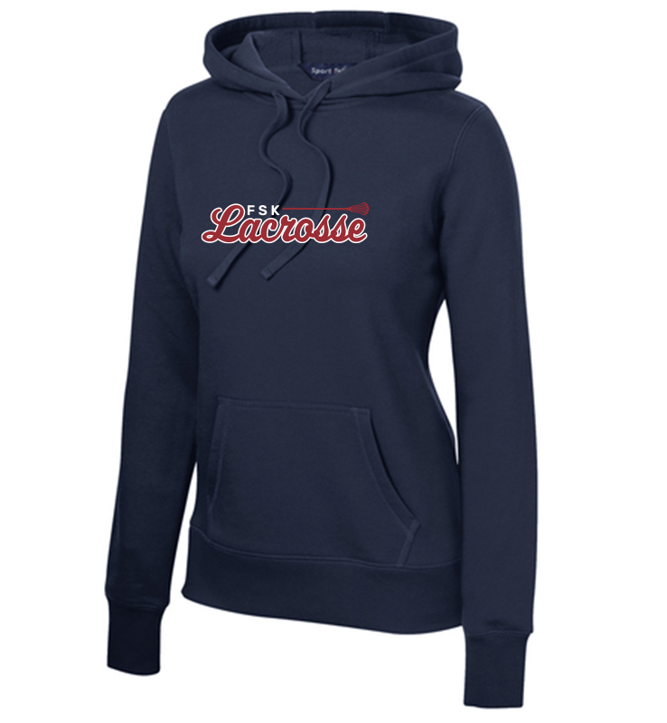 FSK LACROSSE LADIES NAVY HOODIE