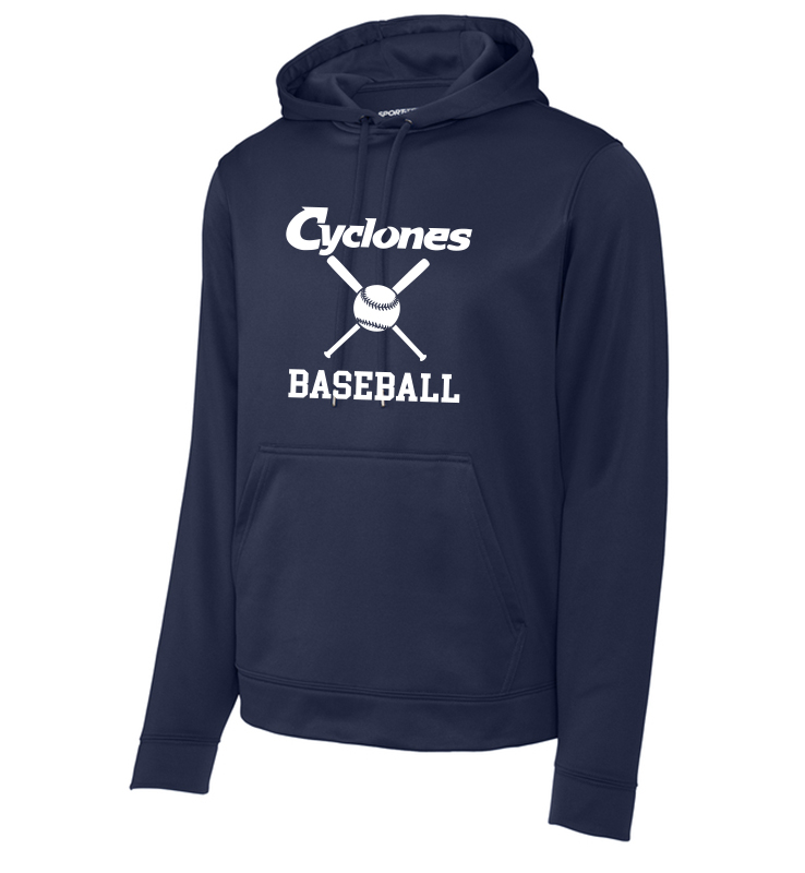 CYCLONES BASEBALL PERFORMANCE HOODIE